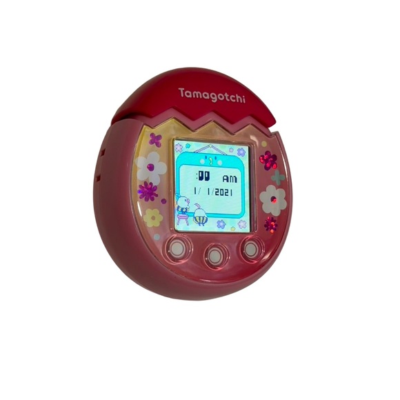 Tamagotchi Pix Pink Floral Edition Digital Pet (Like New) – Batteries Included 🌸 - Picture 2 of 4